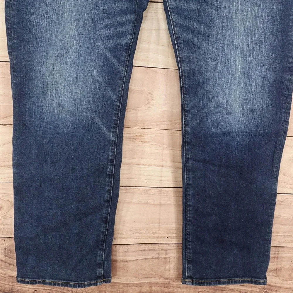 American Eagle Jeans Mens 40x32 Blue Original Straight Airflex+ Denim Pants
